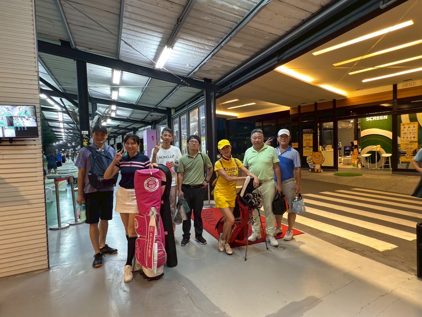 喬大高爾夫球球場團練